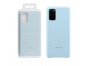 Silikonový obal EF-PG985TLEGEU pro Samsung Galaxy S20 PLUS + modrý