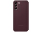 Smart Clear View pouzdro EF-ZS901CEEGEE pro Samsung S22 vínove Burgundy