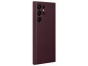 Kožený kryt pro Samsung  S22 ULTRA vínový burgundy