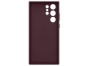 Kožený kryt pro Samsung  S22 ULTRA vínový burgundy