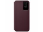 Smart Clear View pouzdro pro Samsung  S22 + PLUS vínové