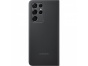 Originální Smart Clear View pouzdro pro Samsung S21 ULTRA  černé
