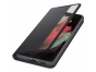 Originální Smart Clear View pouzdro pro Samsung S21 ULTRA  černé