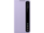 Originální Smart Clear View pouzdro pro Samsung S21 FE fialové