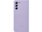 Originální Smart Clear View pouzdro pro Samsung S21 FE fialové