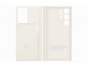Originální Smart Clear View pouzdro EF-ZS918CUEGWW pro Samsung S23 ULTRA krémové