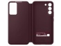 Samsung Clear View pouzdro pro Samsung S22 Burgundy