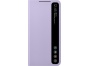 Clear View pouzdro pro Samsung S21 5G fialov