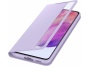 Clear View pouzdro pro Samsung S21 5G fialov
