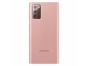 Originální pouzdro Clear View pro Samsung Note 20 růžové