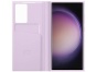 Smart Clear View pouzdro pro Samsung S23 ULTRA LEVANDULE