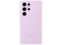 Smart Clear View pouzdro pro Samsung S23 ULTRA LEVANDULE