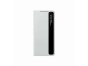 Originální Smart Clear View pouzdro pro Samsung S21 5G ULTRA Light Gray světle šedé