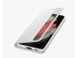 Originální Smart Clear View pouzdro pro Samsung S21 5G ULTRA Light Gray světle šedé