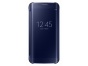 Samsung flipové pouzdro Clear View EF-ZG925B pro Samsung Galaxy S6 Edge (SM-G925F), černá/modrá