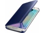 Pouzdro na mobil Clear View EF-ZG925B pro Samsung Galaxy S6 Edge (SM-G925F), černá/modrá
