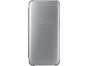 Pouzdro na mobil flipové Clear View EF-ZG935CSEGWW pro Samsung  S7 Edge (SM-G935), stříbrná