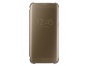 Samsung flipové pouzdro Clear View EF-ZG930CFE pro Samsung Galaxy S7 (SM-G930), zlatá