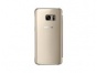 Originální pouzdro Clear View EF-ZG930CFEGCN pro Samsung Galaxy S7 Gold zlaté