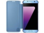 Samsung flipové pouzdro Clear View pro Galaxy S7 Edge Blue modré
