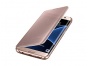 Pouzdro Samsung Clear View EF-ZG935CZEGWW pro Galaxy S7 edge, růžovo zlaté