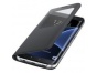 Flipové pouzdro S-View Cover pro Samsung Galaxy S7 edge černé