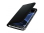 Flipové pouzdro pro Samsung Galaxy S6 edge s přihrádkou na kartu, černá