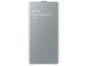 Pouzdro na mobil  originální Clear View pro Samsung S10e bílé