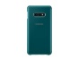 Pouzdro na mobil  originální Clear View pro Samsung S10e zelené