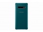 Pouzdro na mobil flipové Samsung Clear View pro Galaxy S10 Plus + zelené
