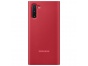 Pouzdro na mobil flipové Samsung Clear View pro Galaxy Note 10 červené