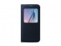 Pouzdro S-View s okénkem pro Samsung G920 Galaxy S6  černé