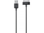 datový kabel pro Samsung Galaxy Tab/Tab 2 10.1 / 8.9 / 7.7" černý