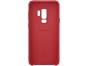 Samsung Látkový odlehčený zadní kryt pro Samsung Galaxy S9 červená