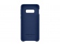Pouzdro na mobil Samsung Leather Cover Navy pro G970 Galaxy S10e  Navy modré