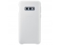 Pouzdro na mobil Samsung Leather Cover Navy pro G970 Galaxy S10e  White bílé