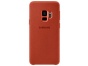 Originální kryt Alcantara Cover pro Samsung Galaxy Samsung S9 Red červený