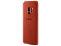 Originální kryt Alcantara Cover pro Samsung Galaxy Samsung S9 Red červený
