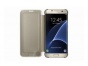 Samsung pouzdro Clear View EF-ZG935CFEGWW pro Samsung Galaxy S7 edge GOLD zlaté