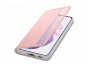 Originální pouzdro Smart Clear View EF-ZG991CPEGEE pro Samsung Galaxy S21 5G PINK růžové