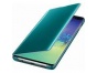 Pouzdro Clear View EF-ZG975CGEGWW pro Samsung Galaxy S10 Plus + zelené