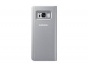 Clear View pouzdro EF-ZG950CSEGWW pro Samsung Galaxy S8 Silver stříbrné